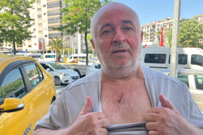 İzmir'de bıçaklı saldırıya uğrayan taksici dehşet anlarını anlattı