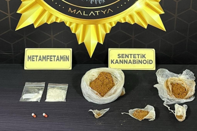 Malatya’da uyuşturucu operasyonu: 3 tutuklama
