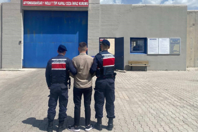 Afyonkarahisar'da kasten adam öldürme suçundan aranan şahıs yakalandı