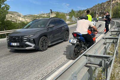 Burdur'da motosiklet kazası