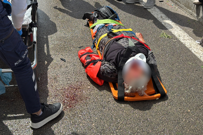 Aksaray'da otomobilin çarptığı yaşlı kadın ağır yaralandı