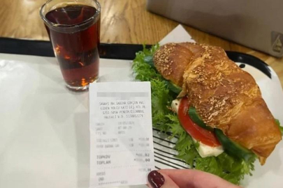Gelen hesap dudak uçuklattı! Fiş sosyal medyada gündem oldu