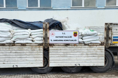 Kayseri'de 24 ton sahte gübre ele geçirildi