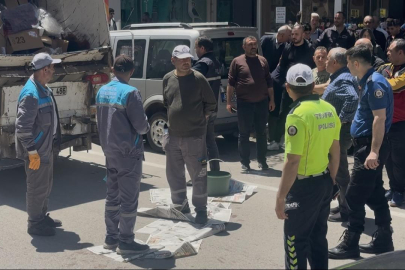 Isparta'da çöp toplama kamyonuna sıkışan işçi öldü