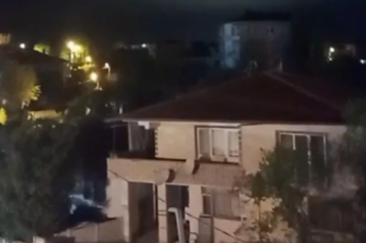 Sakarya'da gökyüzünde görülen ışıklar merak uyandırdı