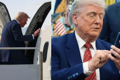 Çin'de kişisel telefonunu dahi kullanmayan Trump hediyeleri de imha ettirdi!