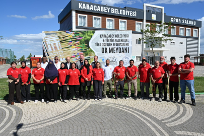 Milli okçular fetih kupası öncesi Karacabey’de kampa girdi
