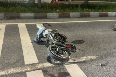 Bilecik'te feci kaza: Motosiklet sürücüsü ağır yaralandı