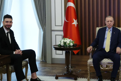 Cumhurbaşkanı Erdoğan, milli basketbolcu Alperen Şengün'ü kabul etti