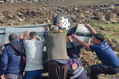 Şanlıurfa-Diyarbakır yolunda kaza: 1 yaralı