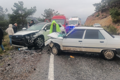 Balıkesir Havran’da iki otomobil çarpıştı: 1 yaralı