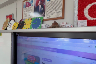 Bursa'da kumru yuvasını okula kurdu: Öğrencilerin neşe kaynağı oldu