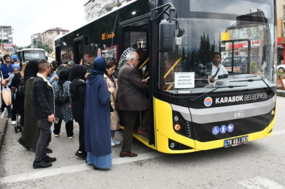 Karabük’te 65 yaş altına ücretsiz ulaşım kaldırıldı