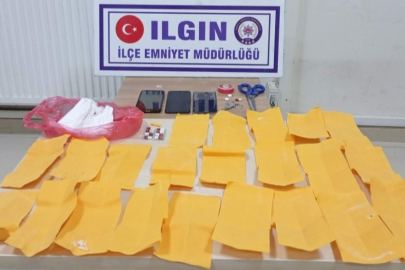 Konya'da uyuşturucu operasyonu: 3 şüpheli tutuklandı