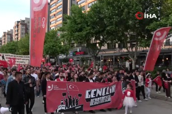 Bursa Nilüfer'de 19 Mayıs coşkusu