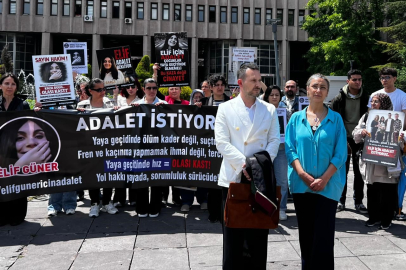 Ankara'da yaya geçidinde otomobilin çarpması ile hayatını kaybeden Elif'in davasına devam edildi