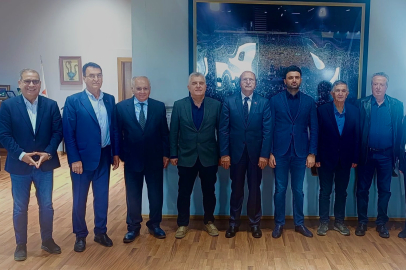 Bursaspor Başkanı Enes Çelik’e önemli ziyaret