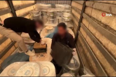Ankara'da tırda 228 ruhsatsız tabanca ele geçirildi
