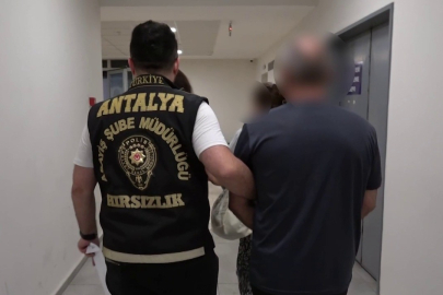 Antalya'da yankesicilik ve hırsızlık olaylarının şüphelileri yakalandı