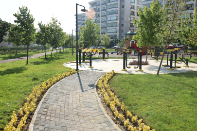 Bursa Nilüfer'de parklar için harekete geçildi! Kauçuk...