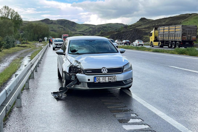 Yozgat'ta kaza yapan sürücülere yardım etmek isteyen yaya otomobilin çarpması sonucu öldü