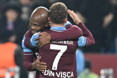 Edin Visca ile Anthony Nwakaeme, Trabzonspor'a veda etti
