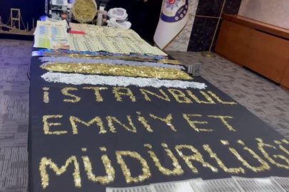 Kilolarca sahte altın ele geçirildi! Deste deste sahte dolar ve avro da var