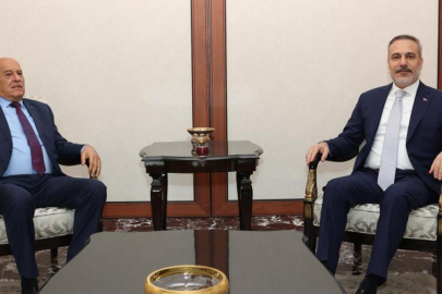 Dışişleri Bakanı Fidan, Fetih Genel Sekreteri Rajub'u kabul etti