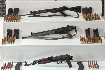 Şanlıurfa’da ruhsatsız uzun namlulu silahlar ele geçirildi