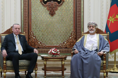 Cumhurbaşkanı Erdoğan, Umman Sultanı Heysem bin Tarık ile görüştü