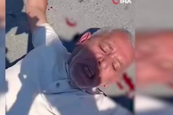 İstanbul Avcılar'da motosikletli zabıtanın seyyar satıcıya çarpıp kaçtığı iddia edildi