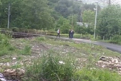 Zonguldak'ta dere sularının yükselmesi nedeniyle üç köydeki köprüler ulaşıma kapatıldı