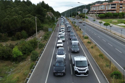 Bayram tatilinde Muğla'ya araç akını