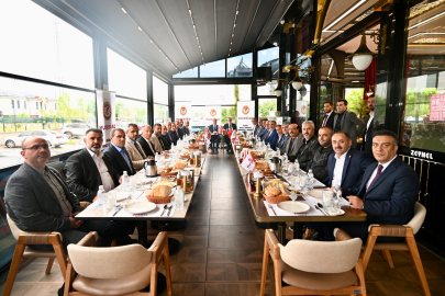 BTSO Başkanı Burkay Bursa'da MUŞSİAD üyeleri ile buluştu