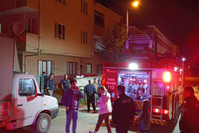 Bursa'da korku dolu anlar: Eski eşinin evine molotofkokteyli attı!