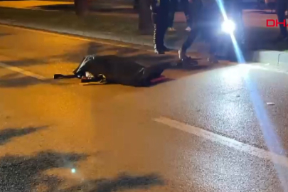Bursa'da motosikletle refüje çarpıp savrulan sürücü öldü!