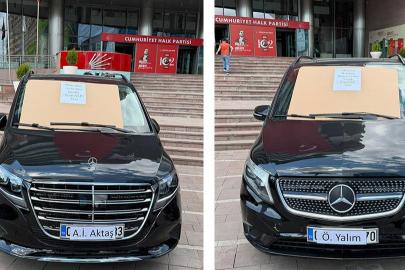 Kılıçdaroğlu CHP Genel Merkez'i önünde satışa çıkardı! "Haram araç"