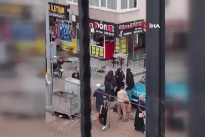 Bursa’da dilencilerin 'yer kavgası' kamerada