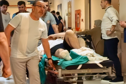 Bursa'da çim biçerken parmakları koptu!