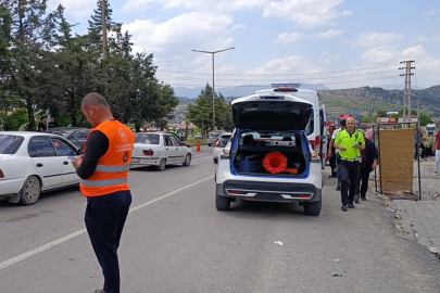 Kahramanmaraş'ta iki otomobil çarpıştı: 1 yaralı