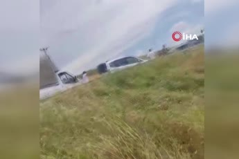 Diyarbakır'da iki otomobilin çarpıştığı kazada 1 ölü, 4 yaralı