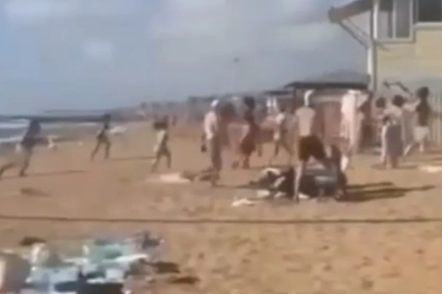 Hizbullah'tan roket saldırısı: Plajdaki İsrailliler panik içinde kaçtı