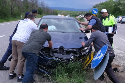 Kastamonu’da üç araç çarpıştı: 5 yaralı