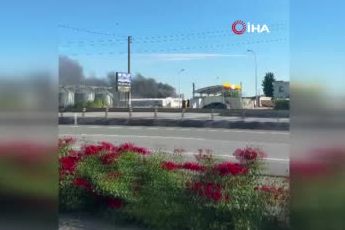 Kıklareli Büyükkarıştıran’da yağ fabrikasında yangın çıktı