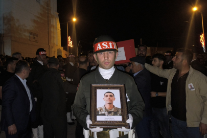 Hatay'da kazada hayatını kaybeden sözleşmeli er Siirt'te son yolculuğuna uğurlandı