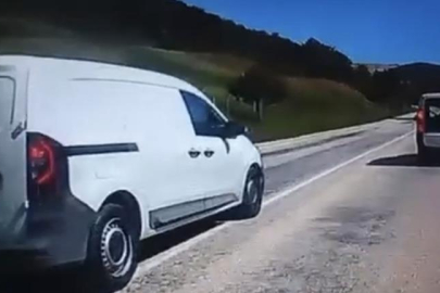 Bursa’da hatalı sollama! Faciadan dönüldü...