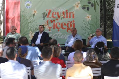 Bursa Tirilye’de “Zeytin Çiçeği Festivali”ne büyük ilgi