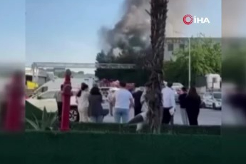 Bursa'da fabrika yangını! Organize Sanayi Bölgesinde korku dolu anlar...