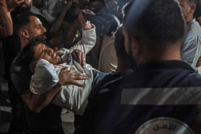İsrail'in Gazze'ye saldırısında 10 Filistinli yaralandı