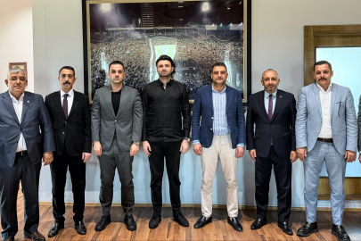 MHP Bursa'dan Enes Çelik'e ziyaret